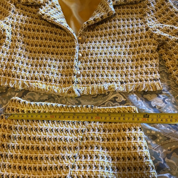 EUC tweed suit set fully lined - Picture 8 of 9